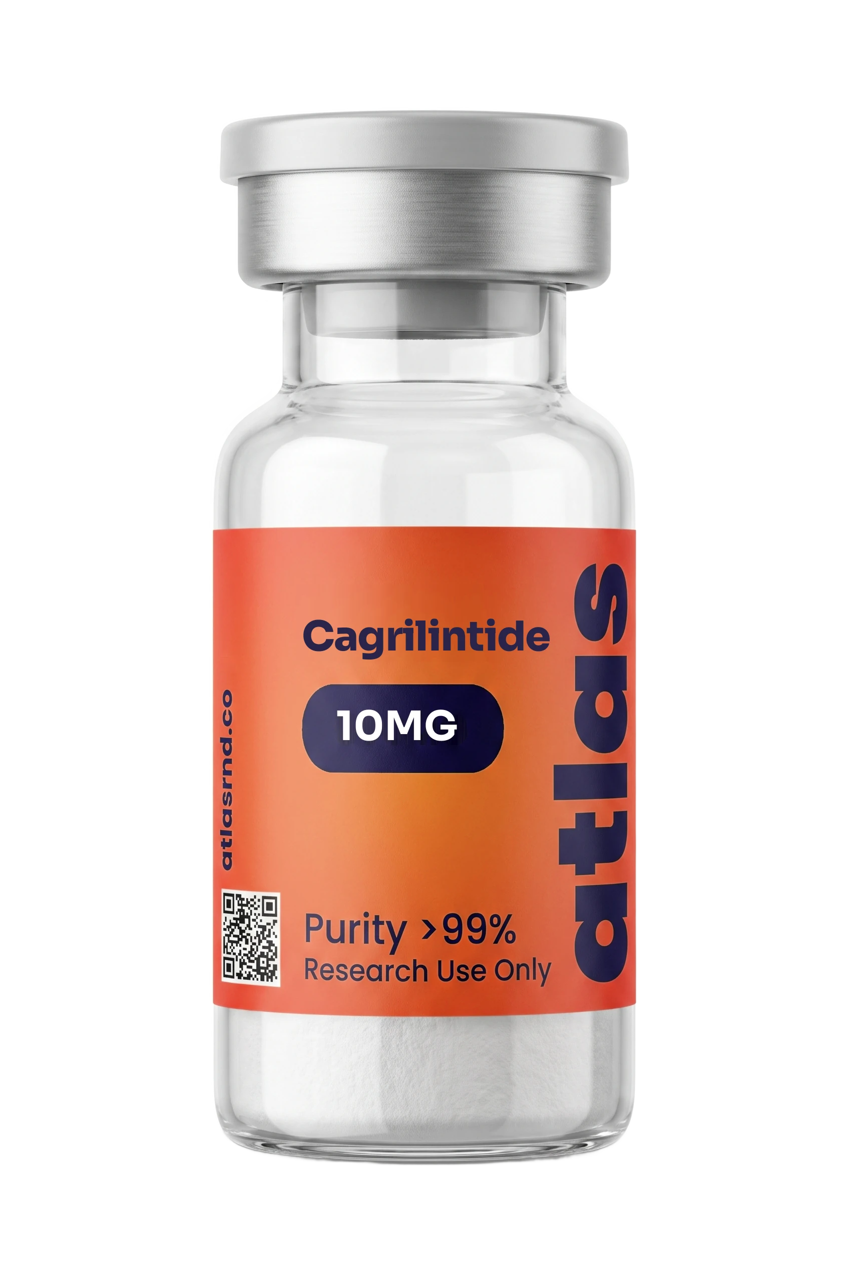 Cagrilintide research vial, studio product photo