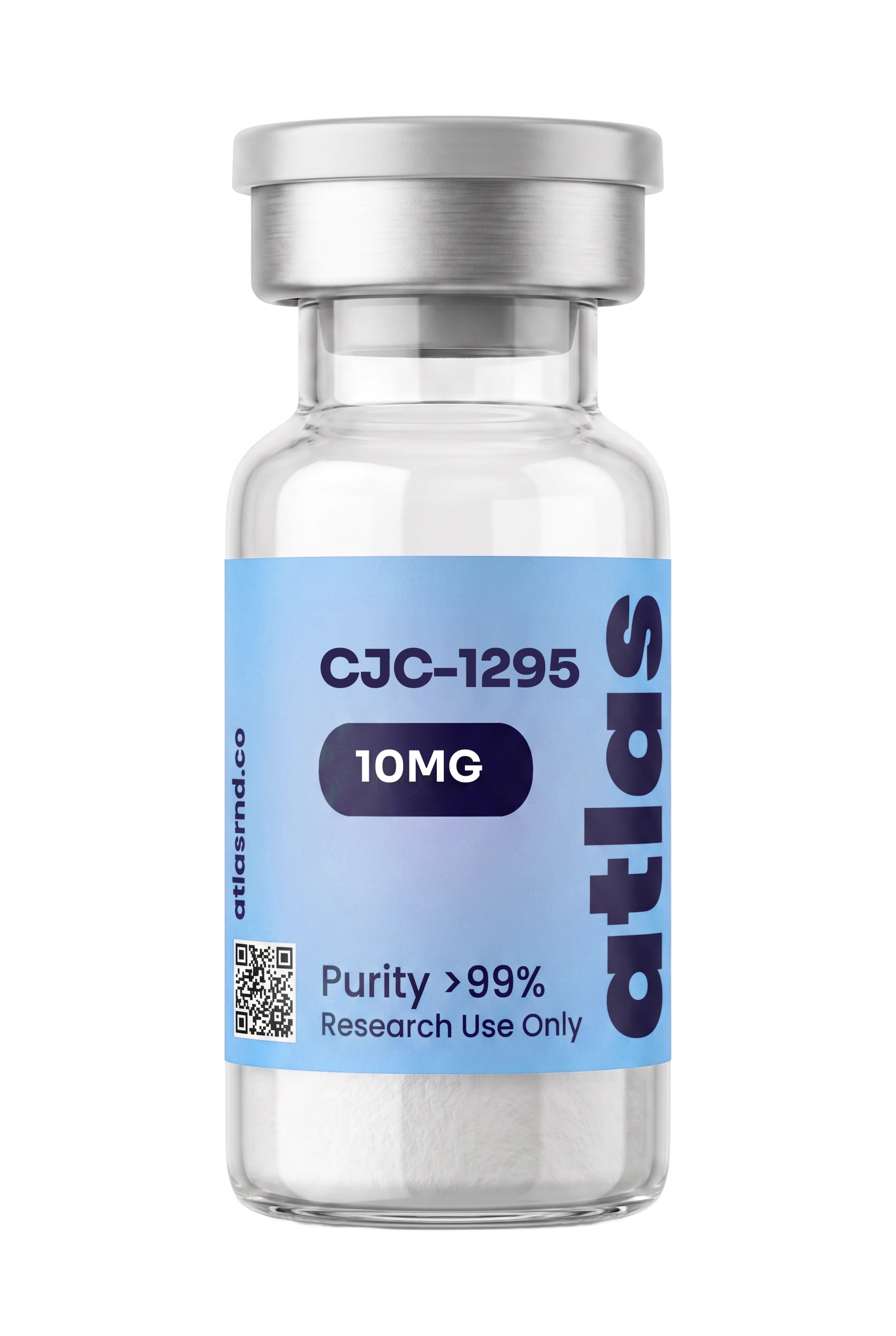 CJC-1295 (no DAC) research vial, studio product photo